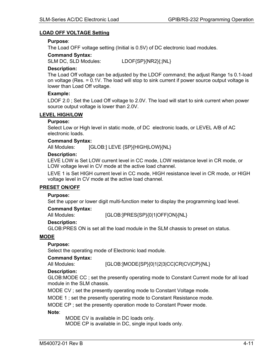 AMETEK SLM Series Rev B User Manual | Page 53 / 87