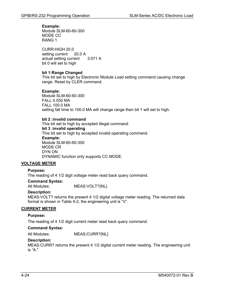 AMETEK SLM Series Rev B User Manual | Page 66 / 87