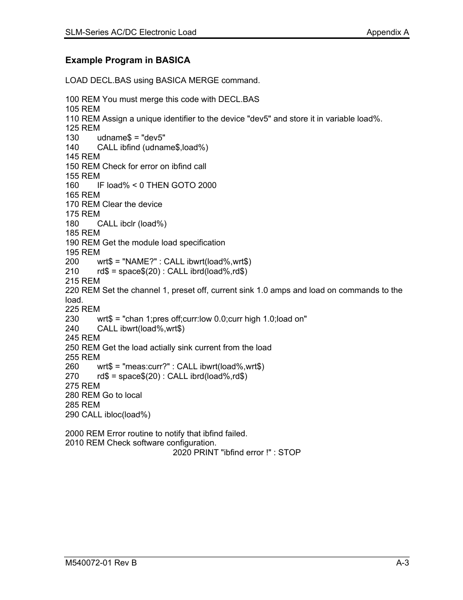 AMETEK SLM Series Rev B User Manual | Page 75 / 87