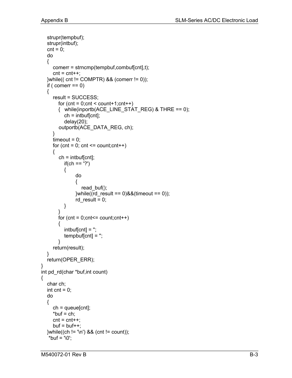 AMETEK SLM Series Rev B User Manual | Page 79 / 87