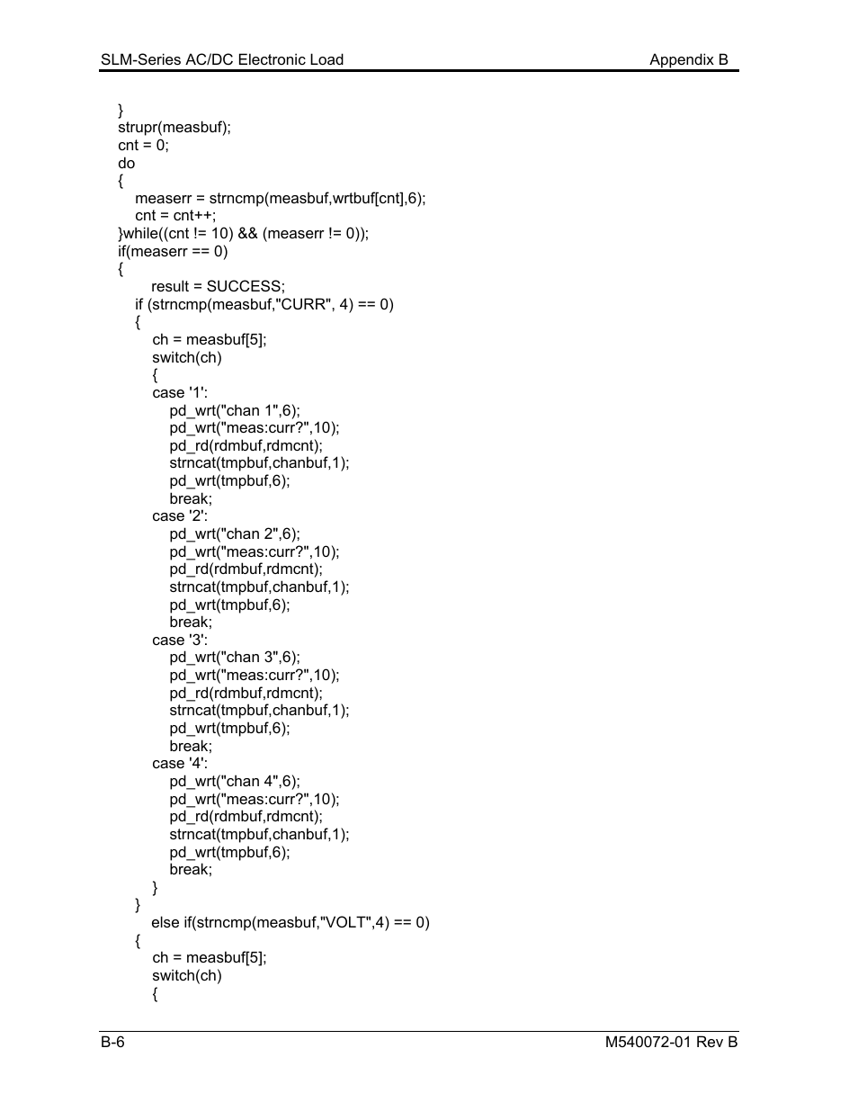 AMETEK SLM Series Rev B User Manual | Page 82 / 87