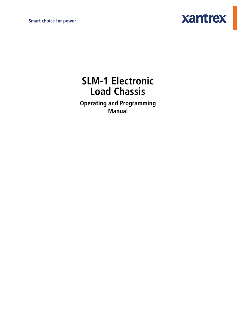 AMETEK SLM-1 User Manual | 77 pages