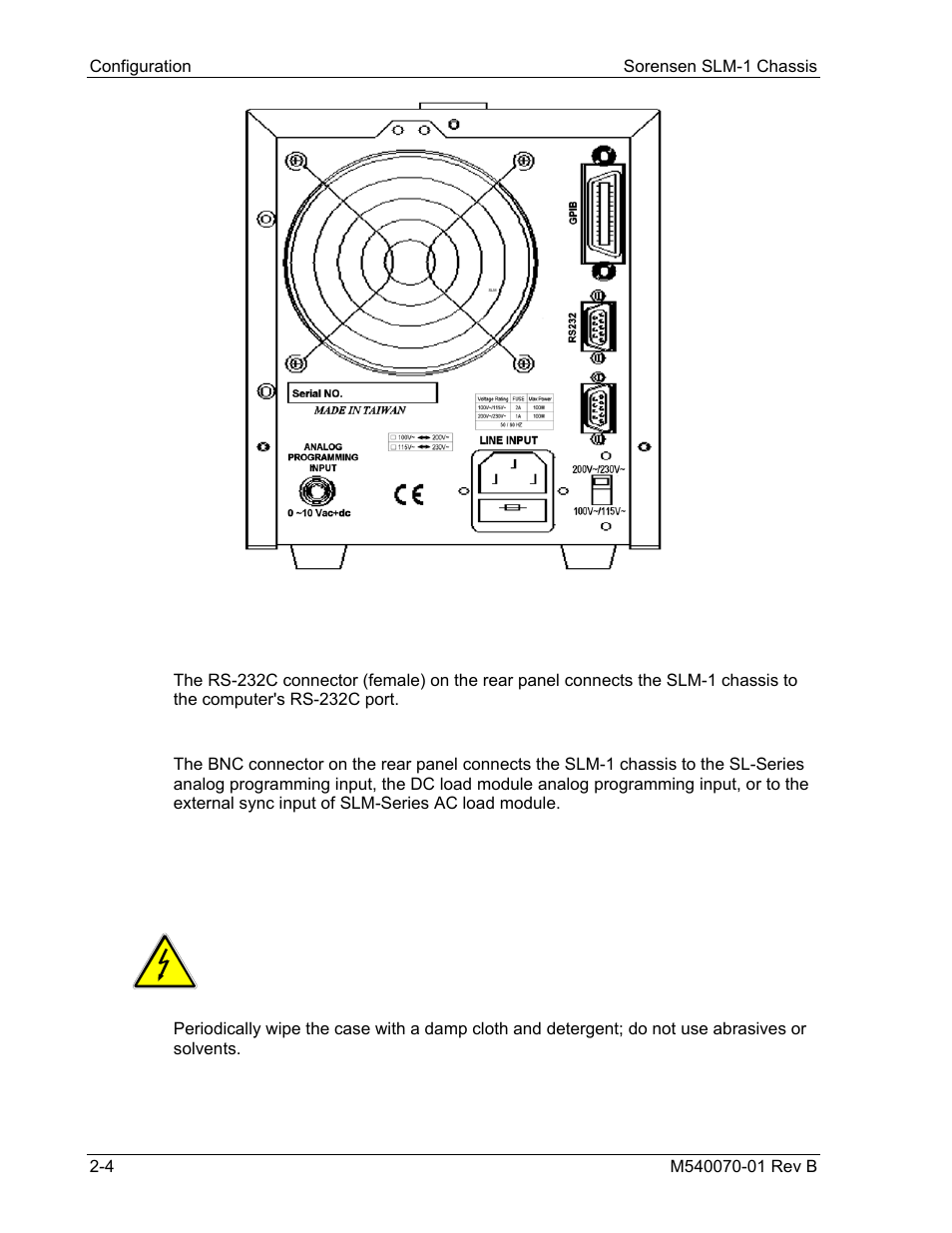 Maintenance | AMETEK SLM-1 User Manual | Page 20 / 77