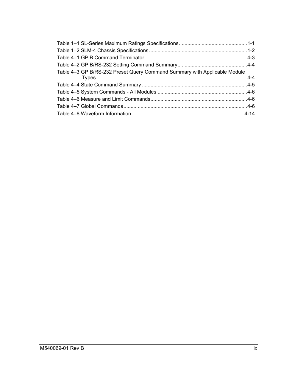 AMETEK SLM-4 User Manual | Page 11 / 77