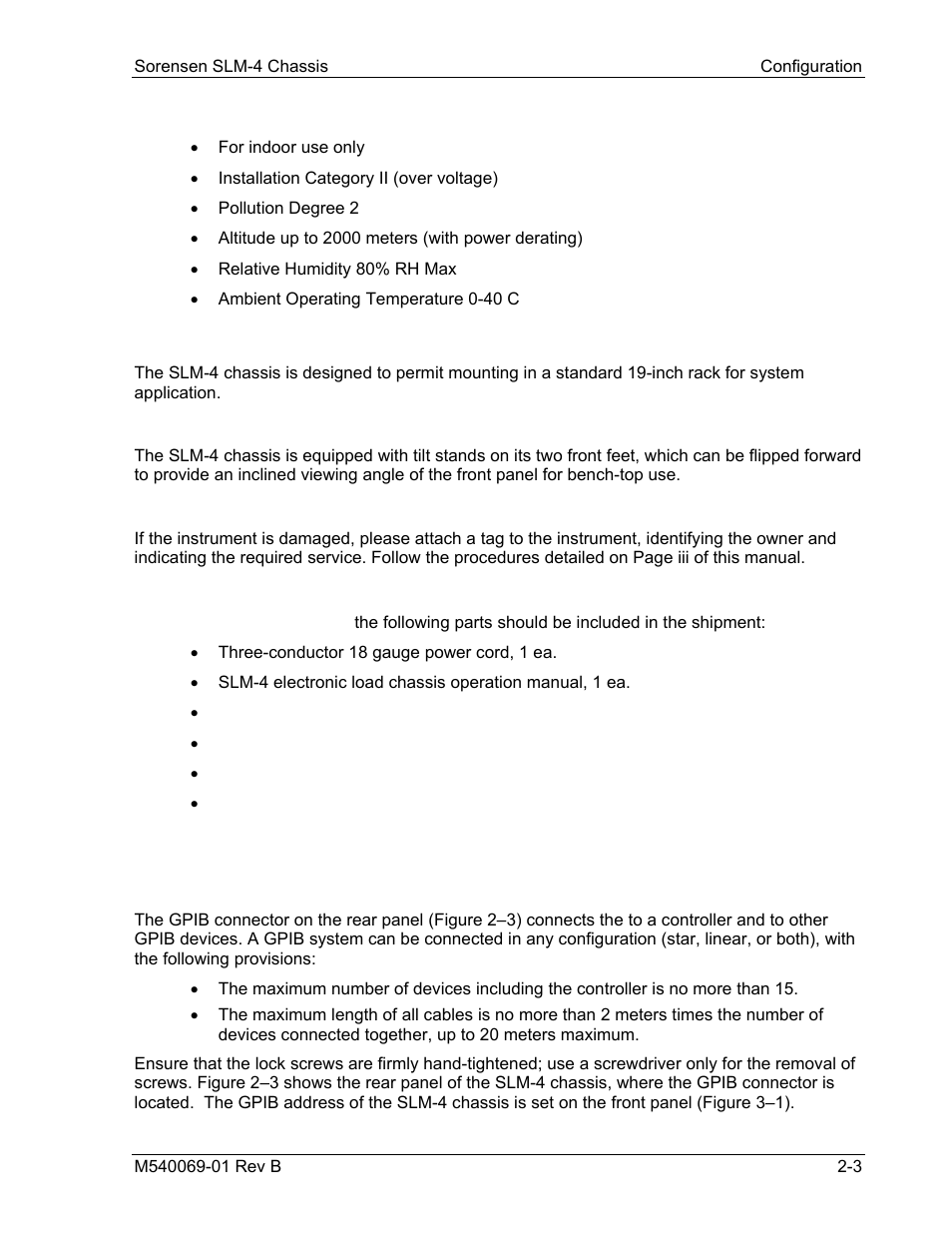 AMETEK SLM-4 User Manual | Page 19 / 77