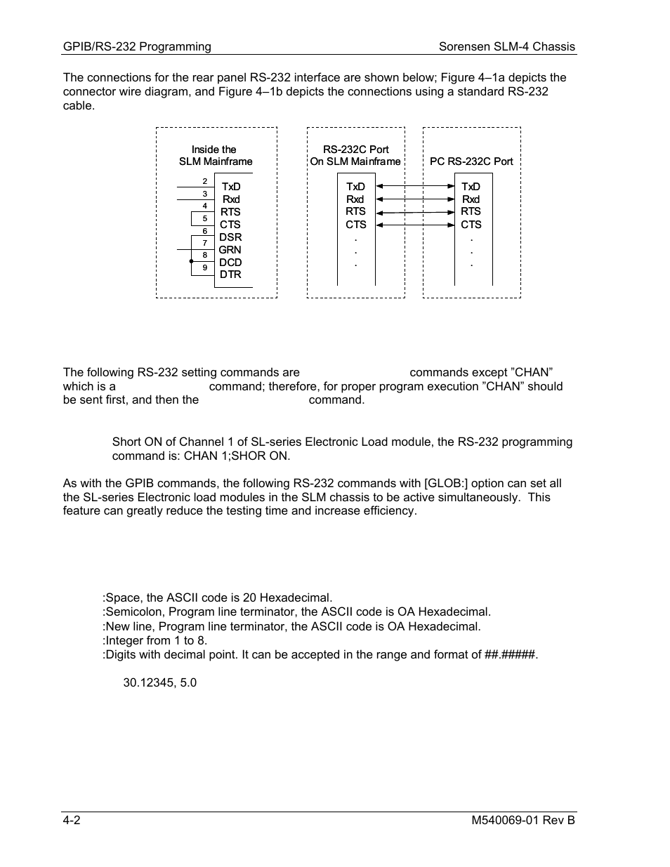 4 gpib/rs-232c command list | AMETEK SLM-4 User Manual | Page 28 / 77