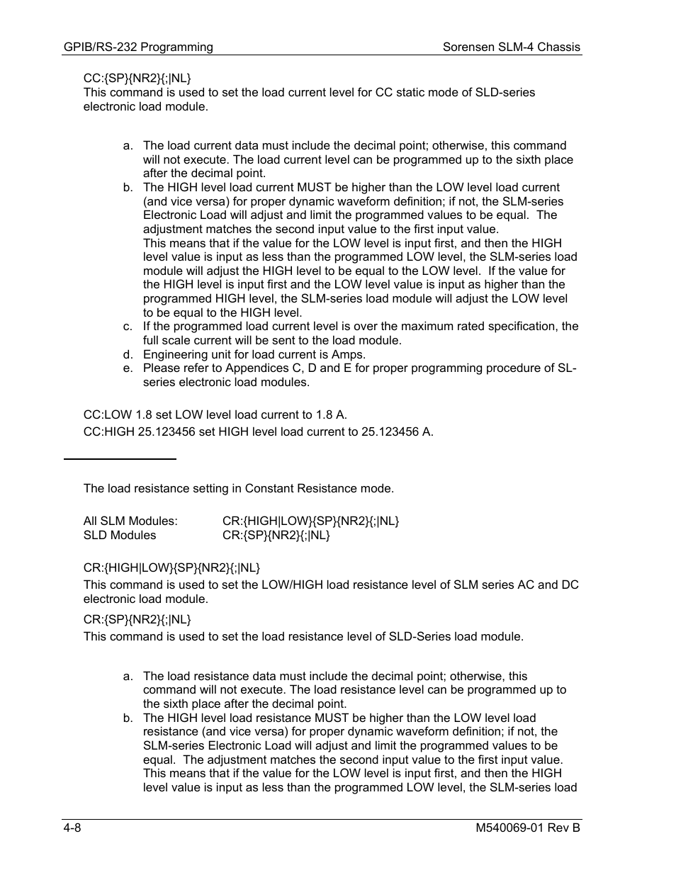 AMETEK SLM-4 User Manual | Page 34 / 77