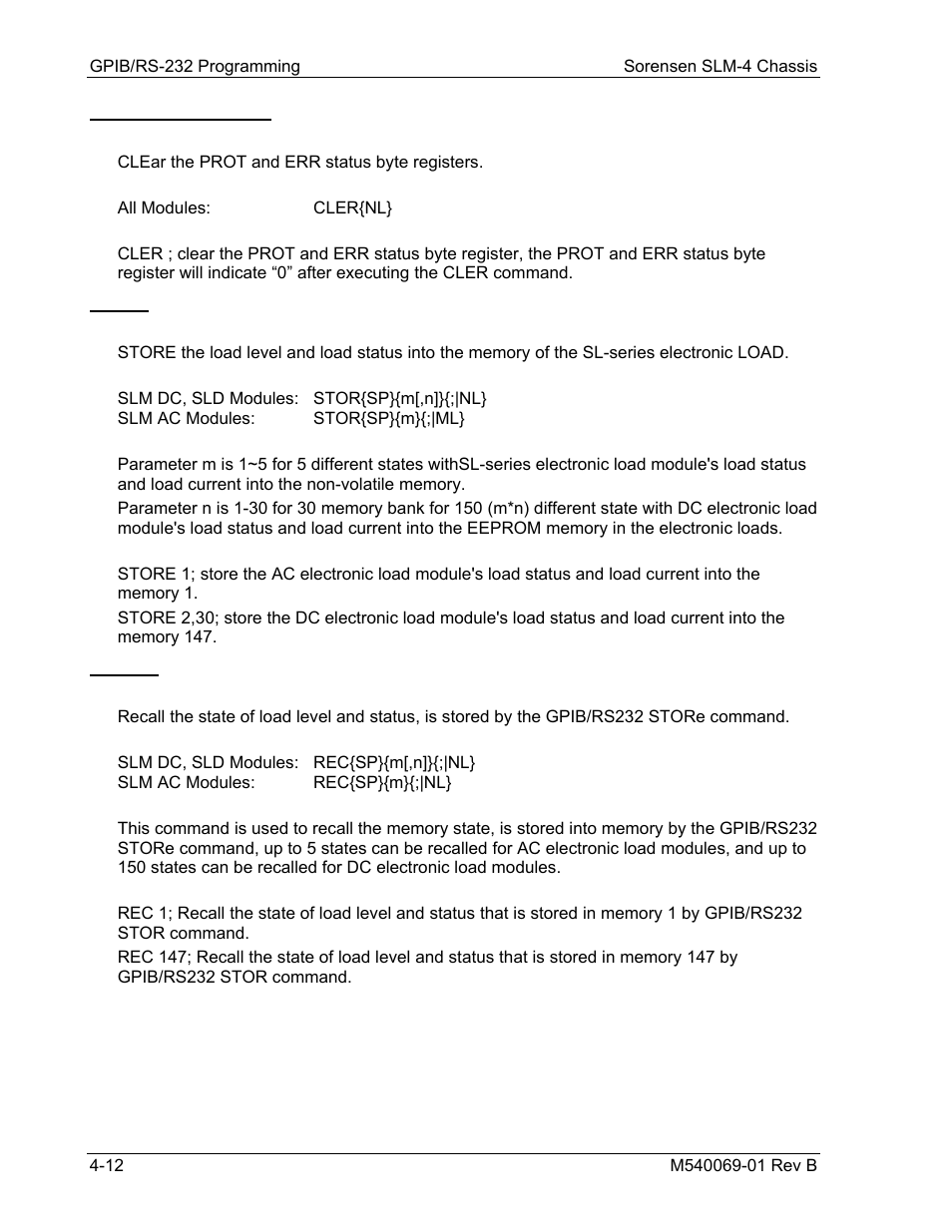AMETEK SLM-4 User Manual | Page 38 / 77