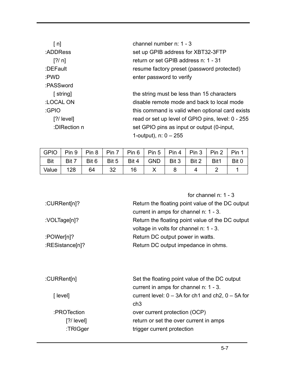 AMETEK XBT Series User Manual | Page 41 / 60