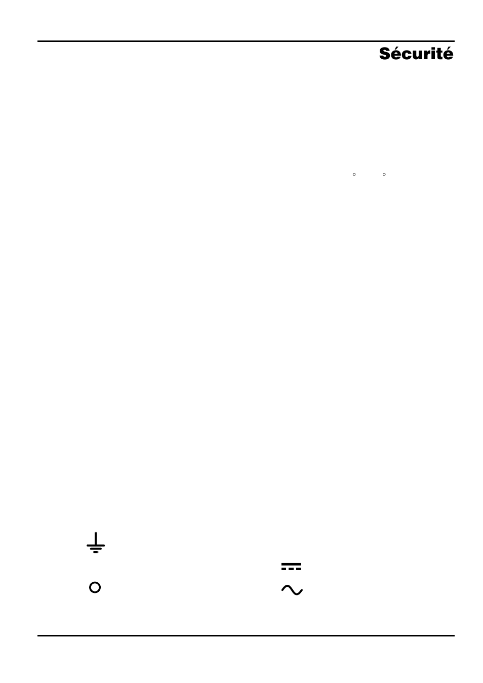 Sécurité | AMETEK XDL Series II User Manual | Page 44 / 185