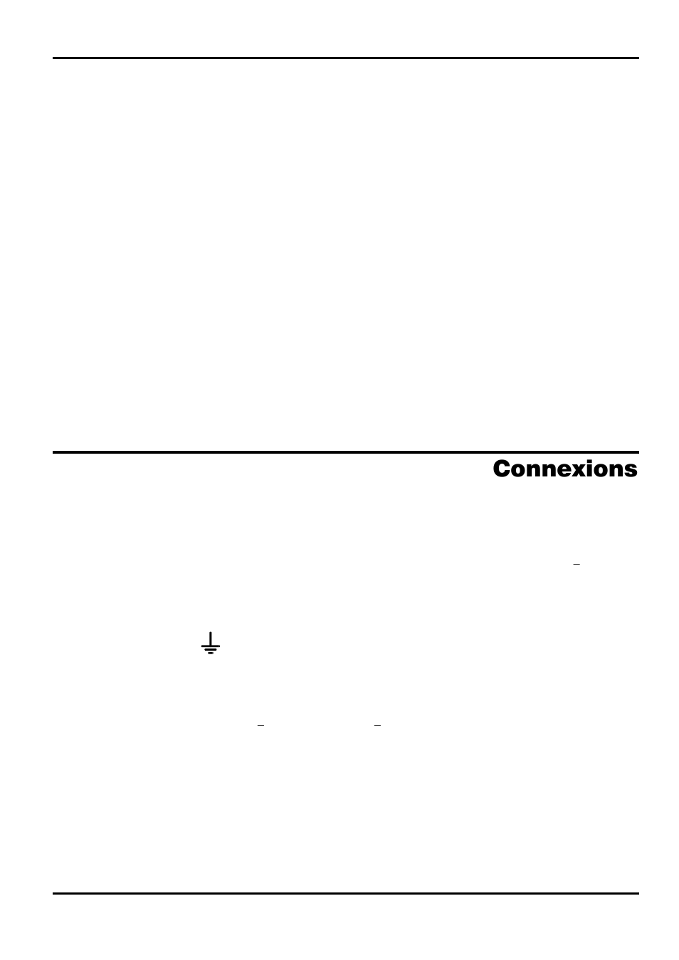 Cordon secteur, Montage, Ventilation | Connexions, Connexions du panneau avant, Connexions du panneau arrière | AMETEK XDL Series II User Manual | Page 46 / 185