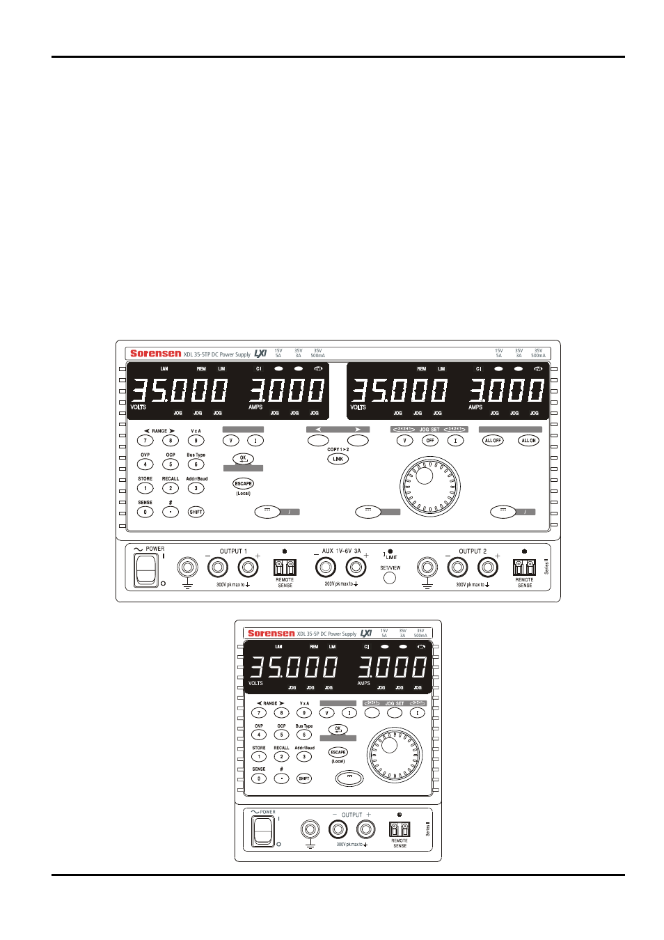 Fully programmable via gpib, rs232, usb or lan | AMETEK XDL Series II User Manual | Page 6 / 185