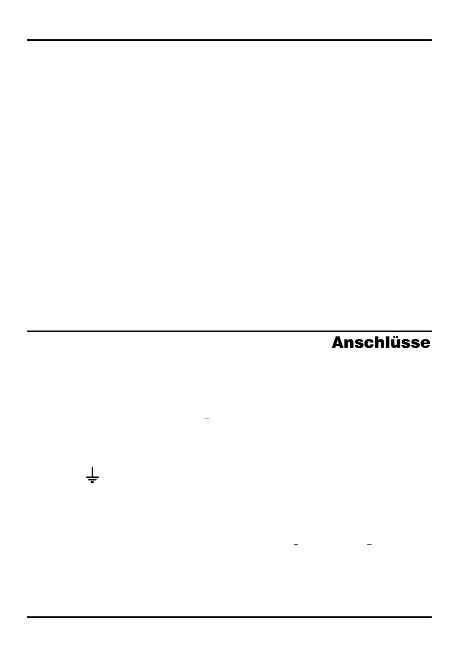 Netzkabel, Befestigung, Lüftung | Anschlüsse, Anschlüsse auf der gerätevorderseite, Anschlüsse auf der geräterückseite, Hauptausgang ( nur p modelle) | AMETEK XDL Series II User Manual | Page 81 / 185