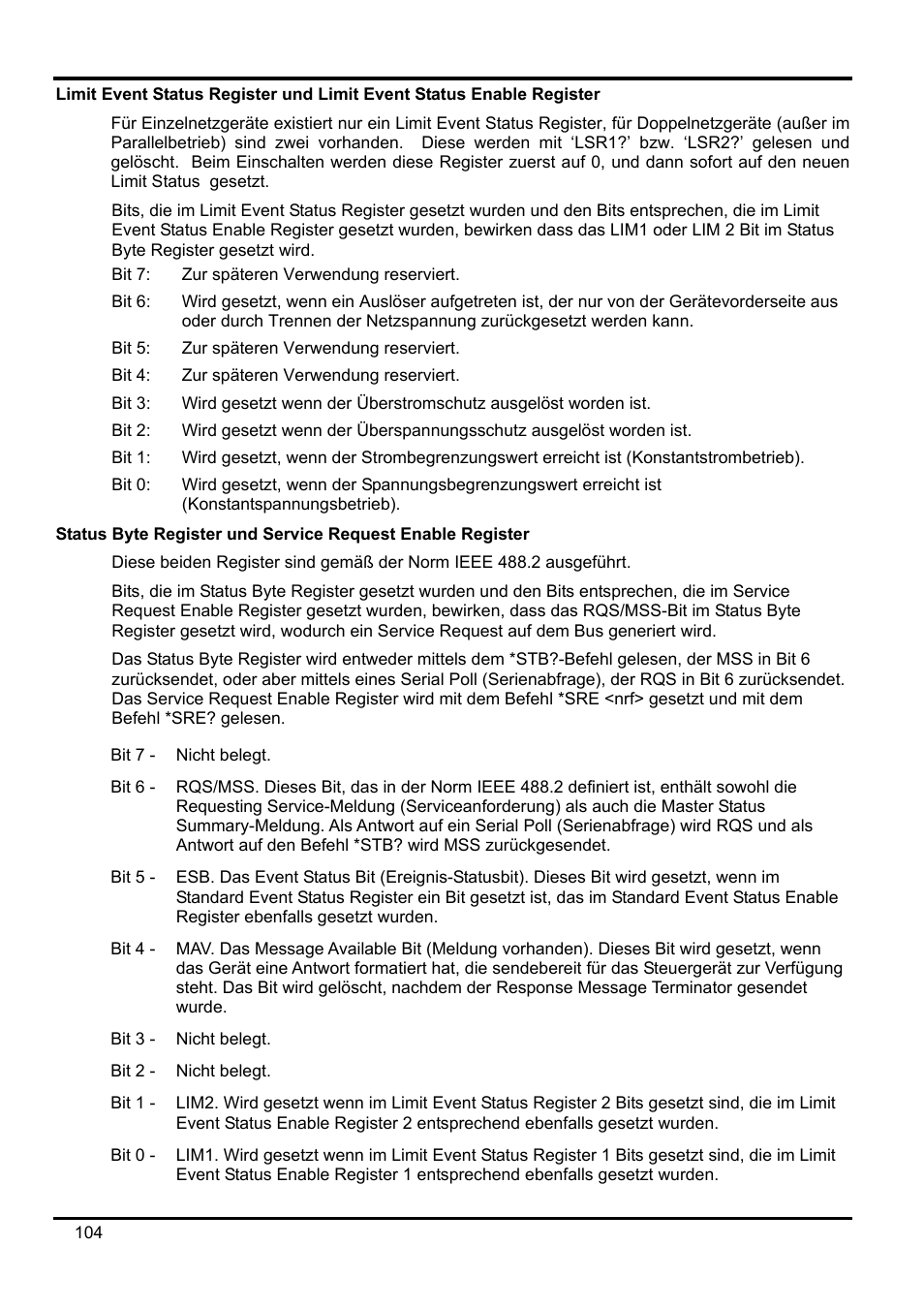 AMETEK XEL Series 60V and below User Manual | Page 108 / 186