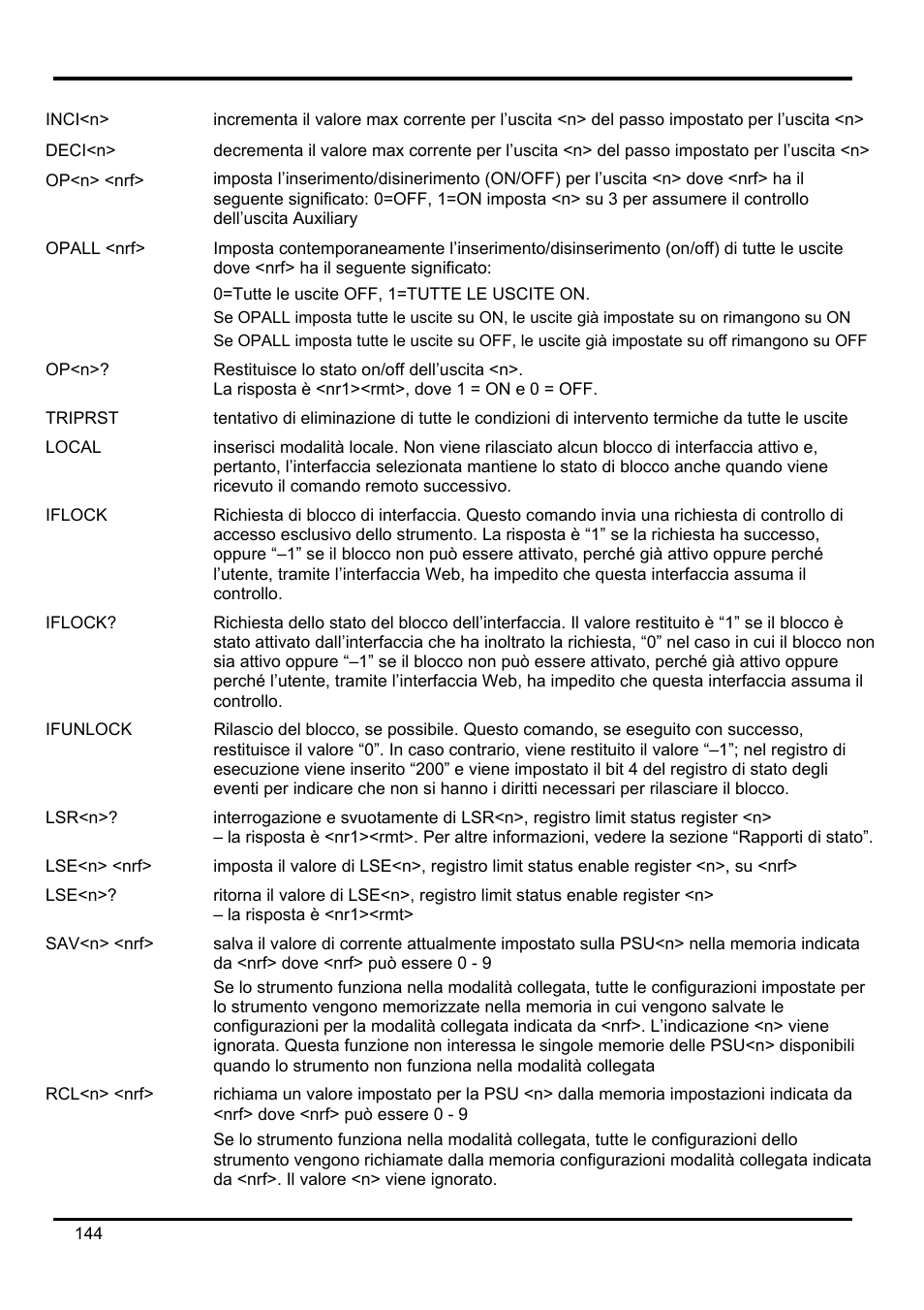 AMETEK XEL Series 60V and below User Manual | Page 148 / 186