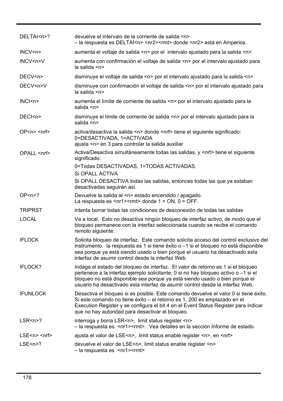 AMETEK XEL Series 60V and below User Manual | Page 182 / 186
