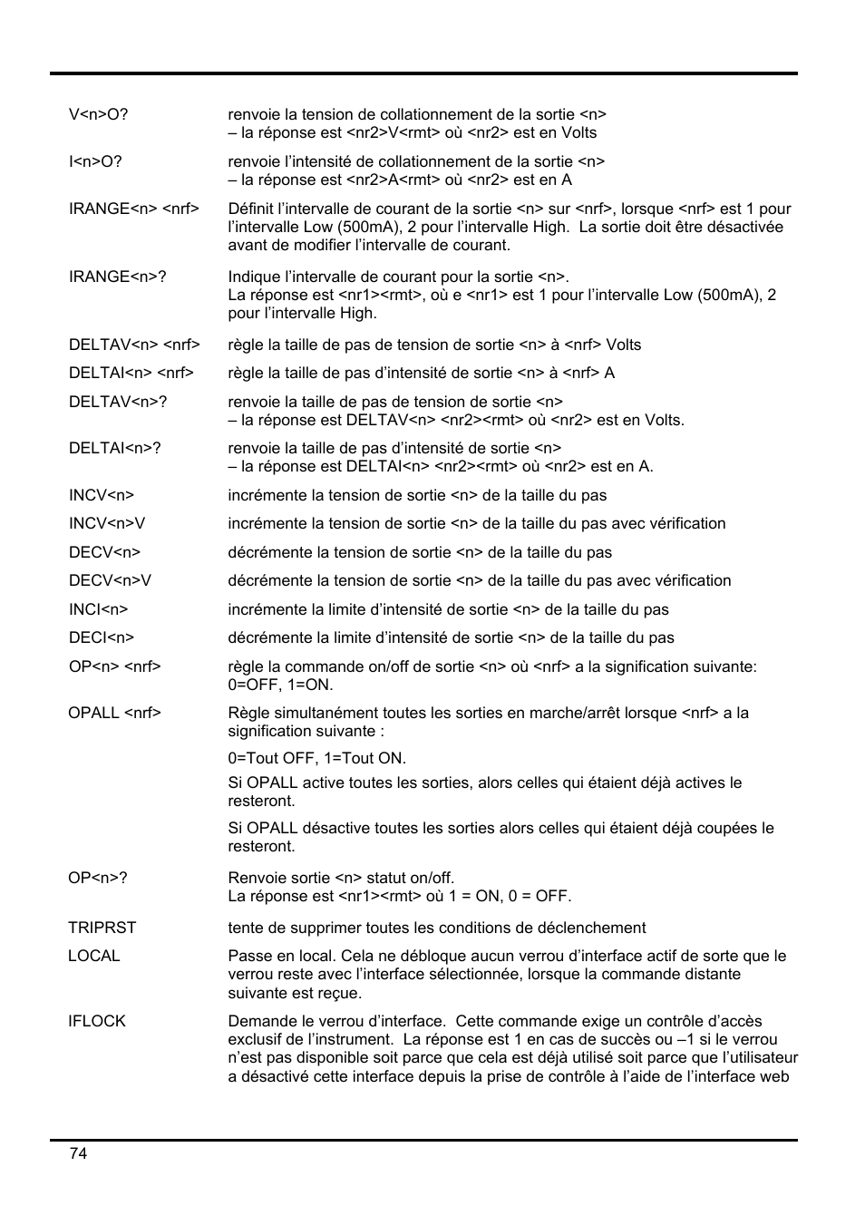 AMETEK XEL Series 60V and below User Manual | Page 78 / 186