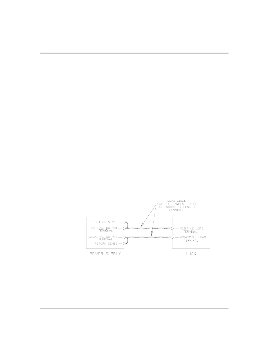 Inductive loads, Connecting single loads, Inductive loads –18 connecting single loads –18 | Figure 2-7 | AMETEK XFR 2800 Watt Series User Manual | Page 46 / 102