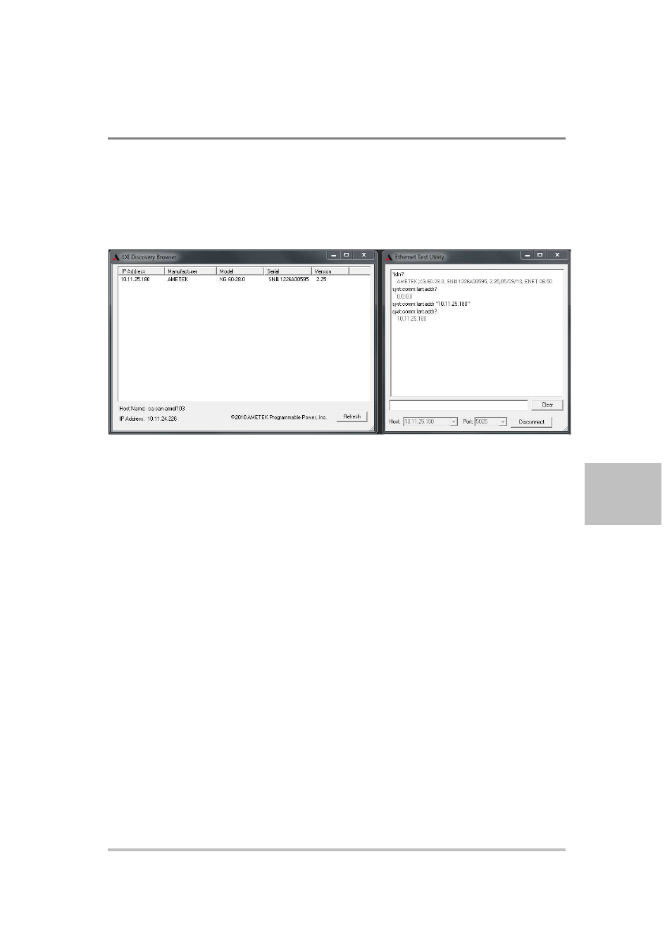 AMETEK XG Family Programmable DC User Manual | Page 241 / 399