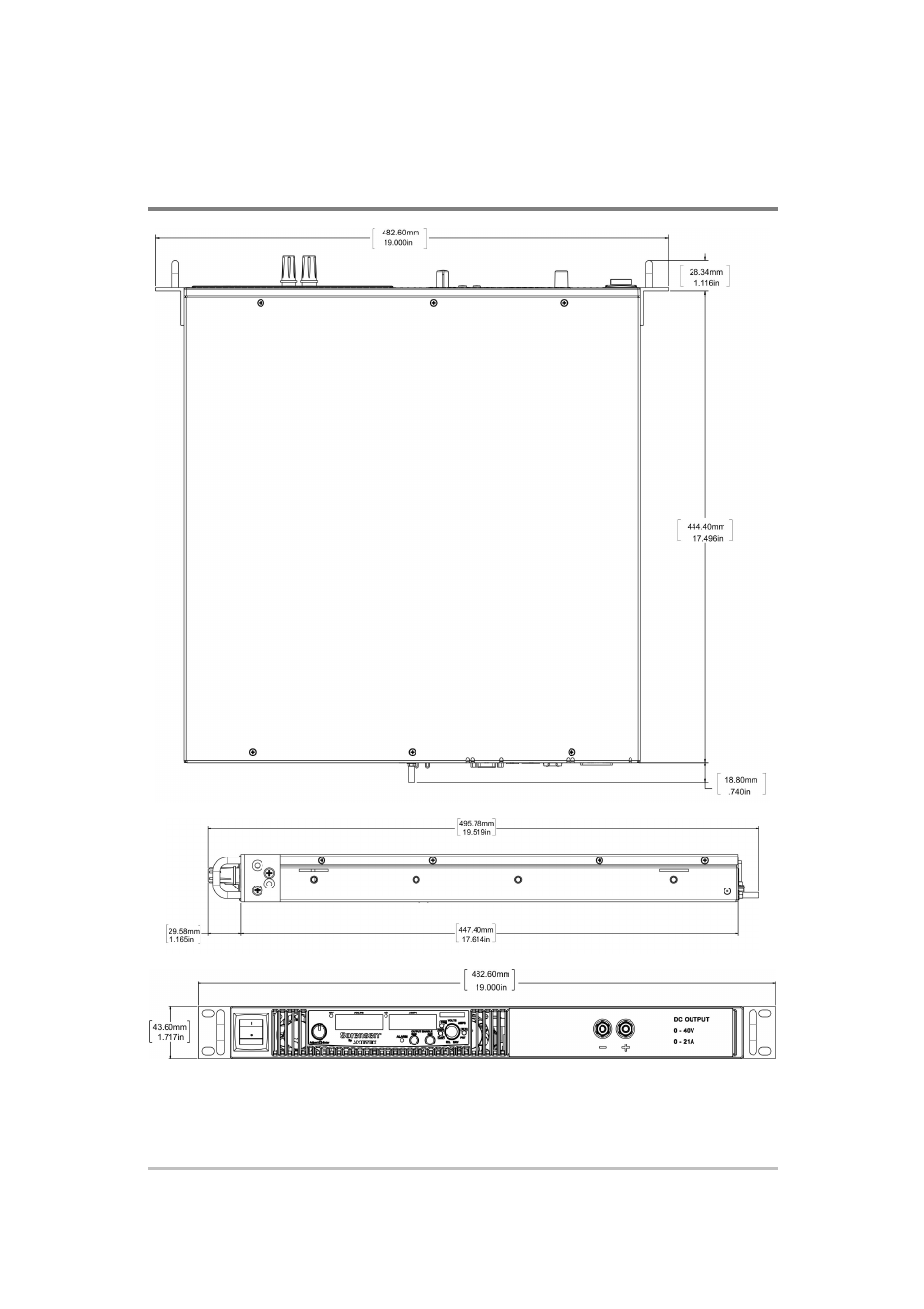 AMETEK XG Family Programmable DC User Manual | Page 356 / 399