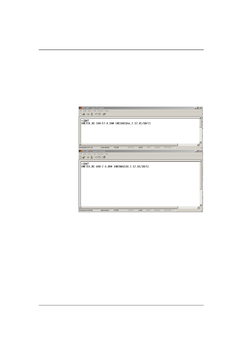 AMETEK XG Family Programmable DC User Manual | Page 389 / 399