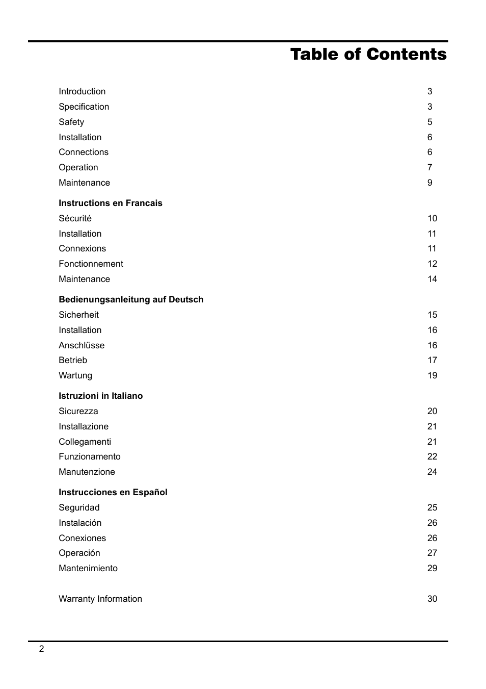 AMETEK XPH 35-5 User Manual | Page 6 / 35