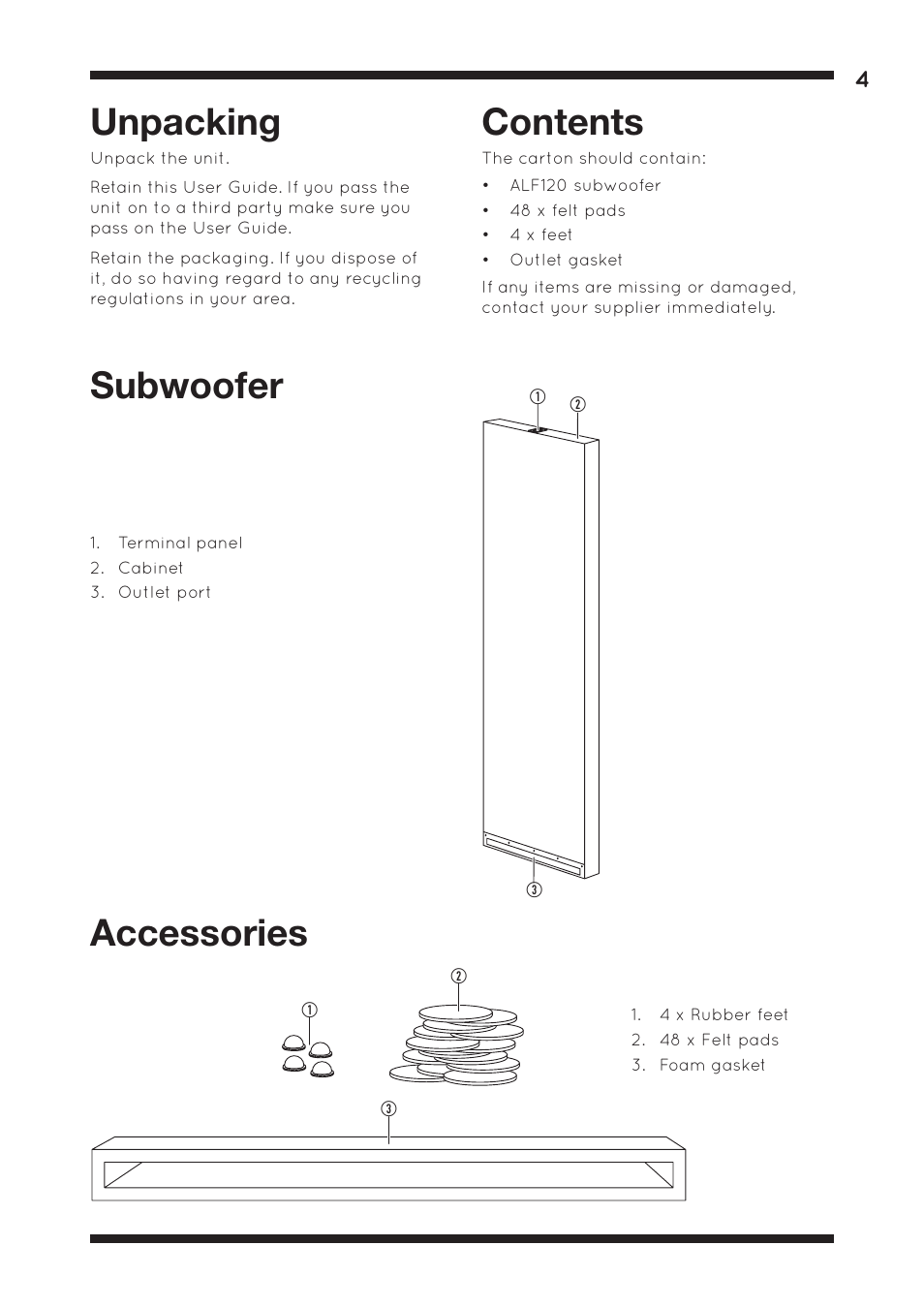 Amina ALF120 User Manual | Page 4 / 15