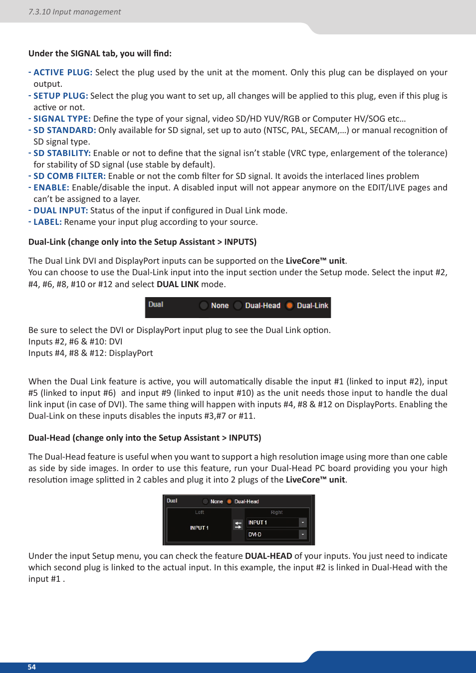 Analog Way ASCENDER 16 (LIVECORE) - Ref. ASC1602 User Manual User Manual | Page 54 / 118