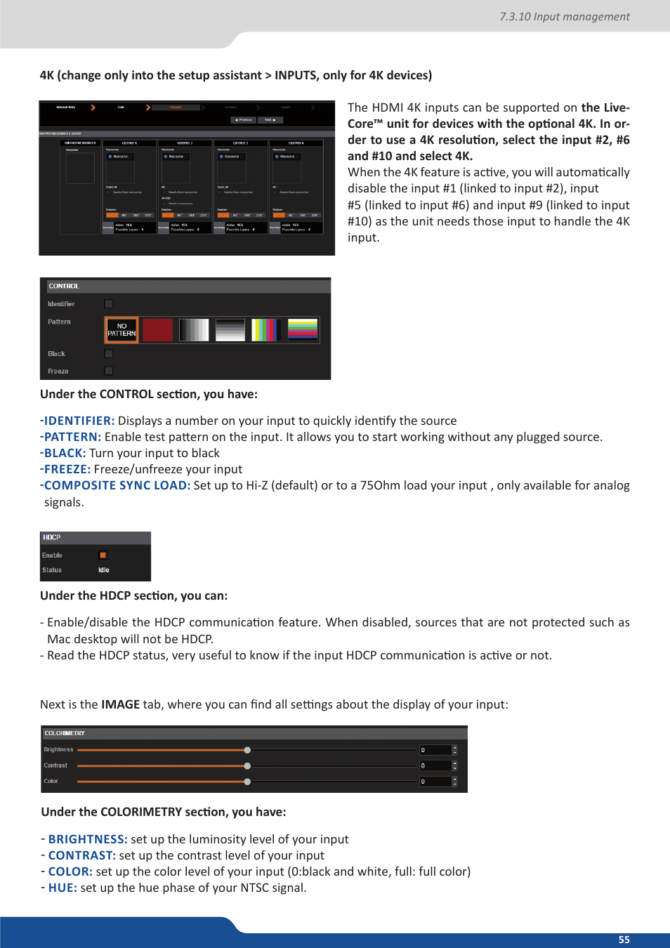 Analog Way ASCENDER 16 (LIVECORE) - Ref. ASC1602 User Manual User Manual | Page 55 / 118