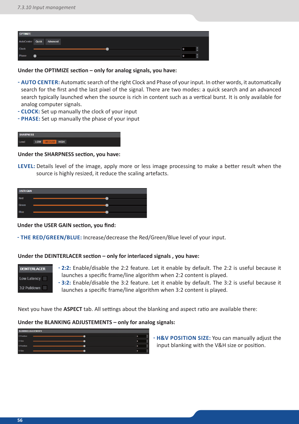 Analog Way ASCENDER 16 (LIVECORE) - Ref. ASC1602 User Manual User Manual | Page 56 / 118