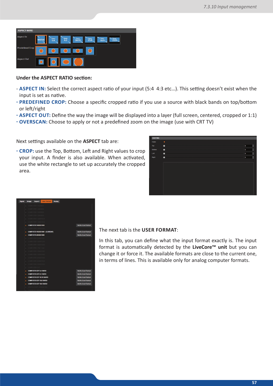 Analog Way ASCENDER 16 (LIVECORE) - Ref. ASC1602 User Manual User Manual | Page 57 / 118