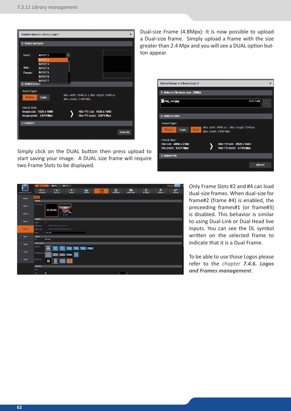Analog Way ASCENDER 16 (LIVECORE) - Ref. ASC1602 User Manual User Manual | Page 62 / 118