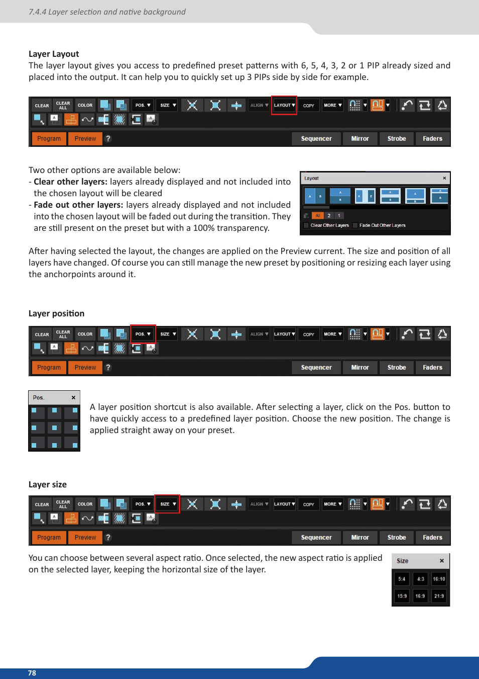 Analog Way ASCENDER 16 (LIVECORE) - Ref. ASC1602 User Manual User Manual | Page 78 / 118