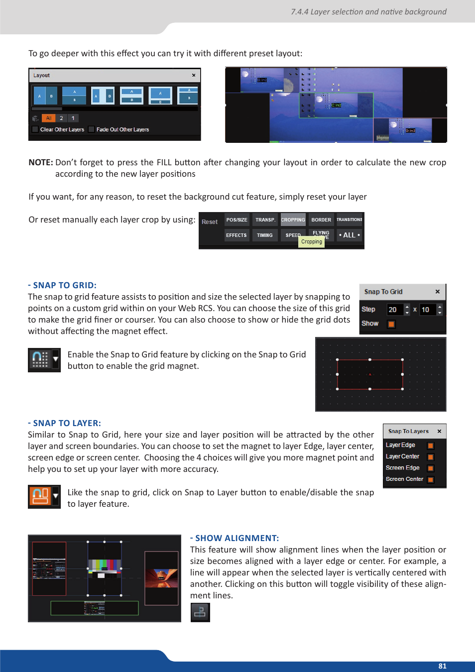 Analog Way ASCENDER 16 (LIVECORE) - Ref. ASC1602 User Manual User Manual | Page 81 / 118