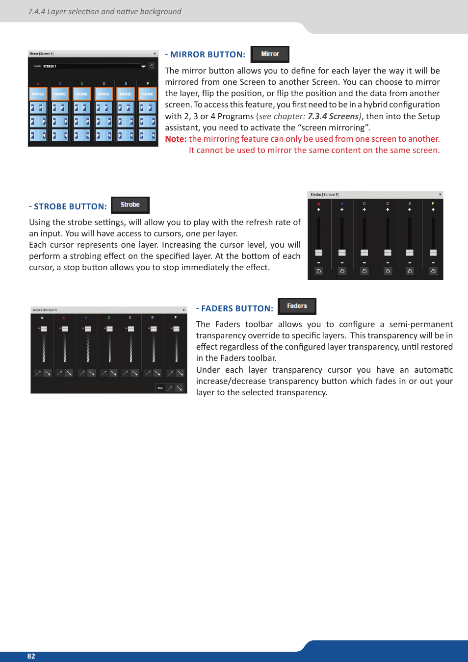 Analog Way ASCENDER 16 (LIVECORE) - Ref. ASC1602 User Manual User Manual | Page 82 / 118