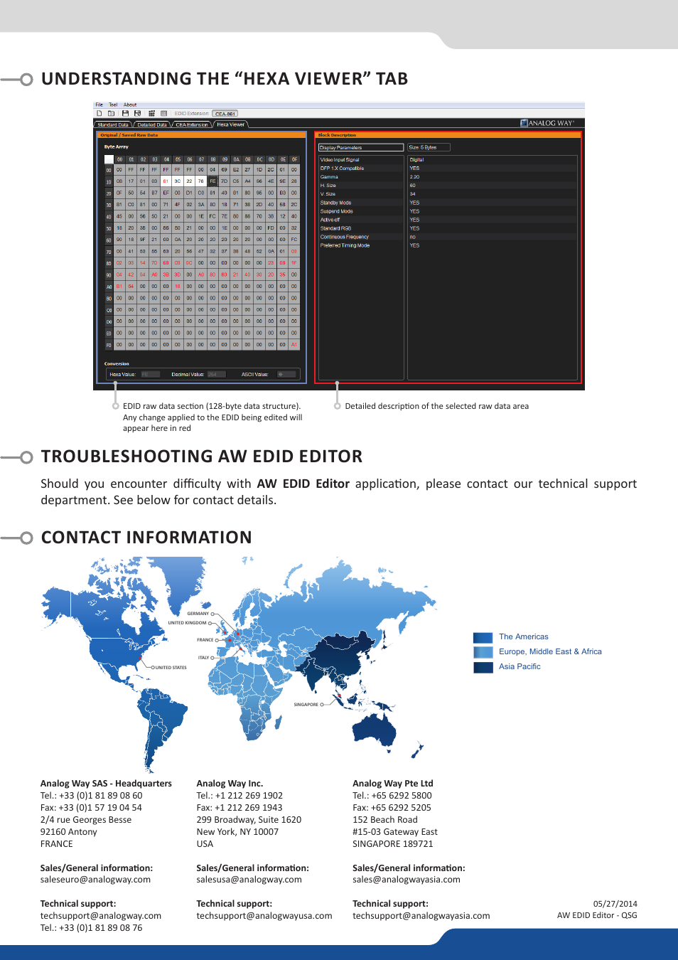 Analog Way AW EDID EDITOR - Ref. AWEE User Manual | Page 4 / 4