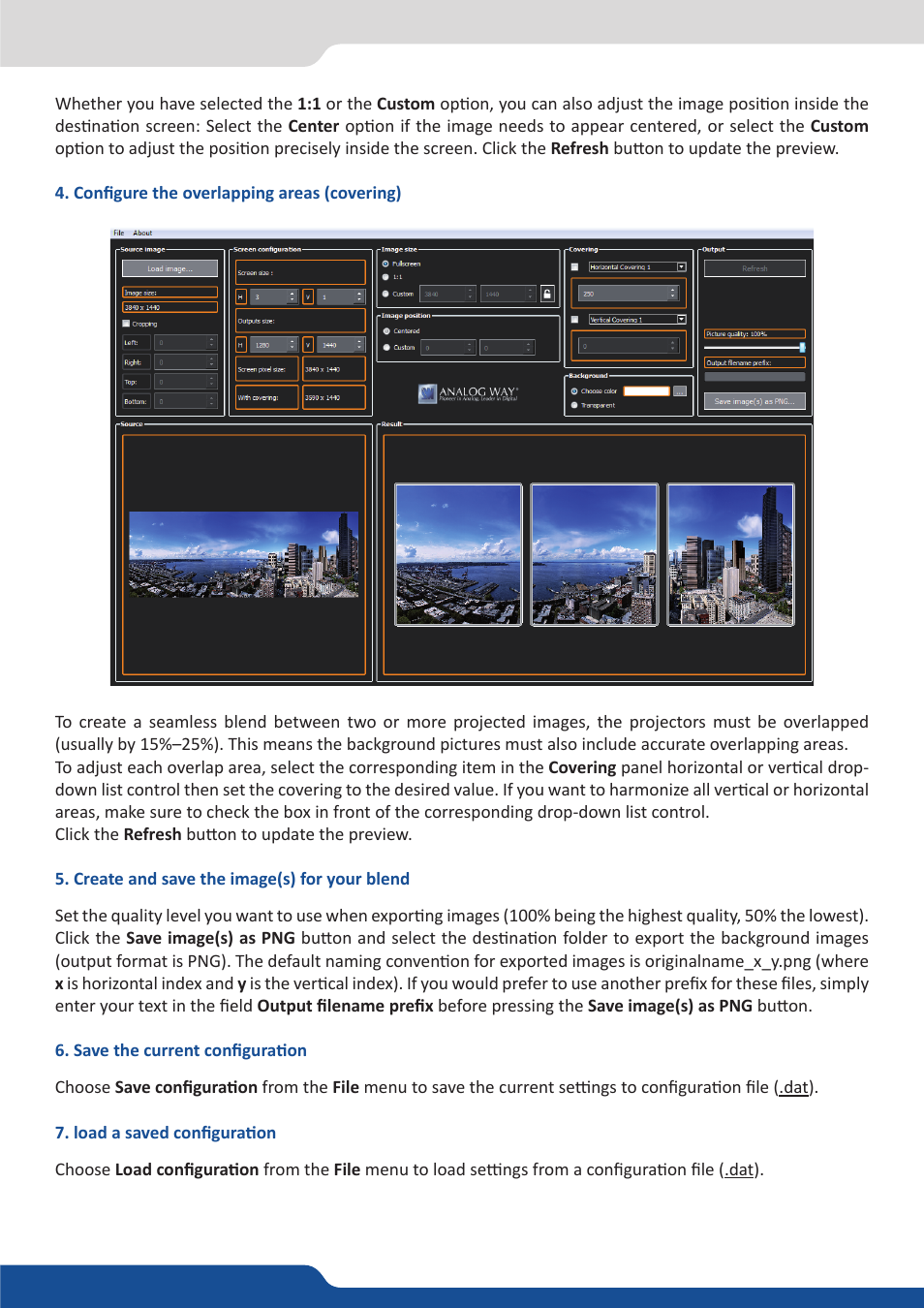 Running aw screen frame cutter | Analog Way AW SCREEN FRAME CUTTER - Ref. AWSFC User Manual | Page 3 / 4