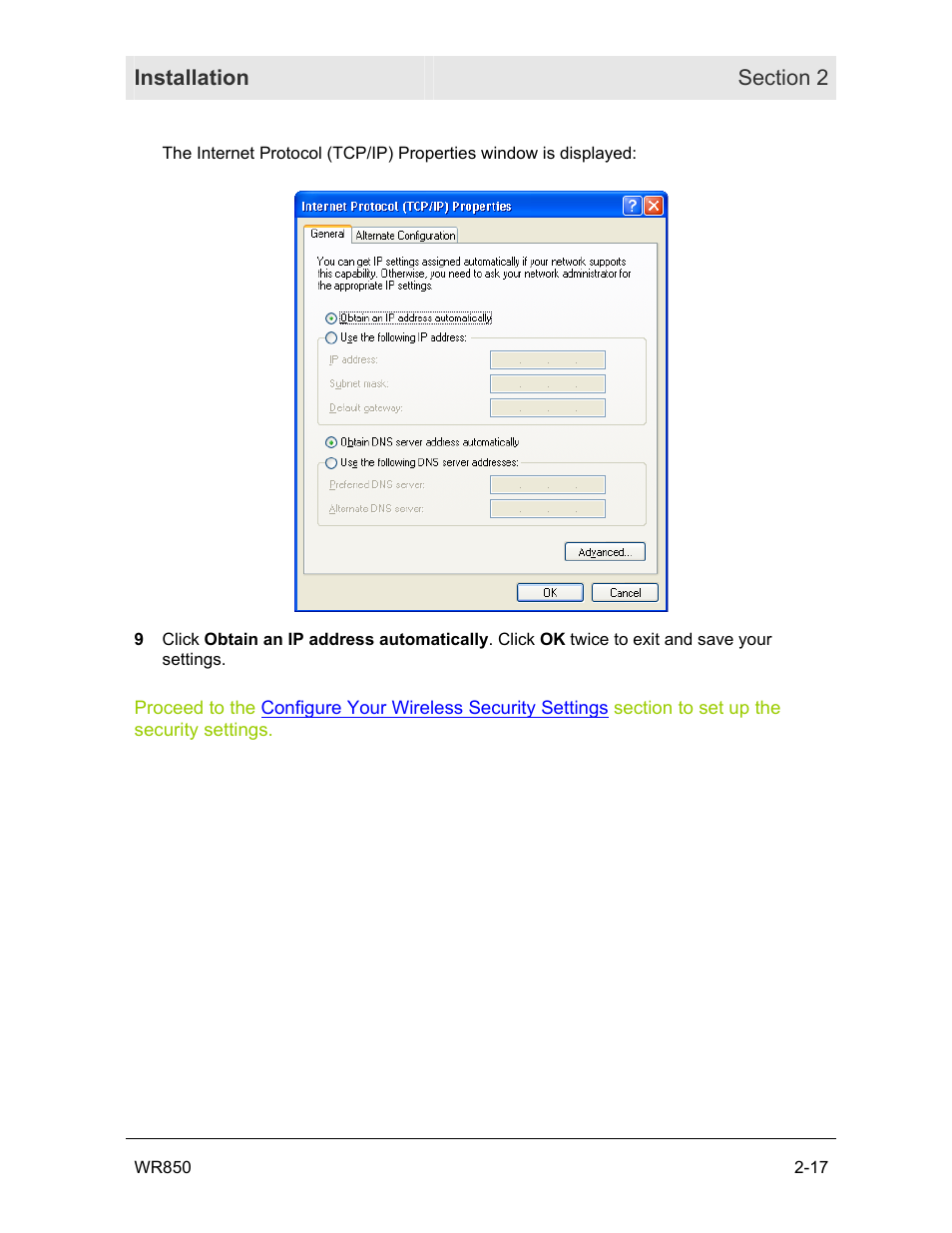 Motorola WR850GP User Manual | Page 33 / 95