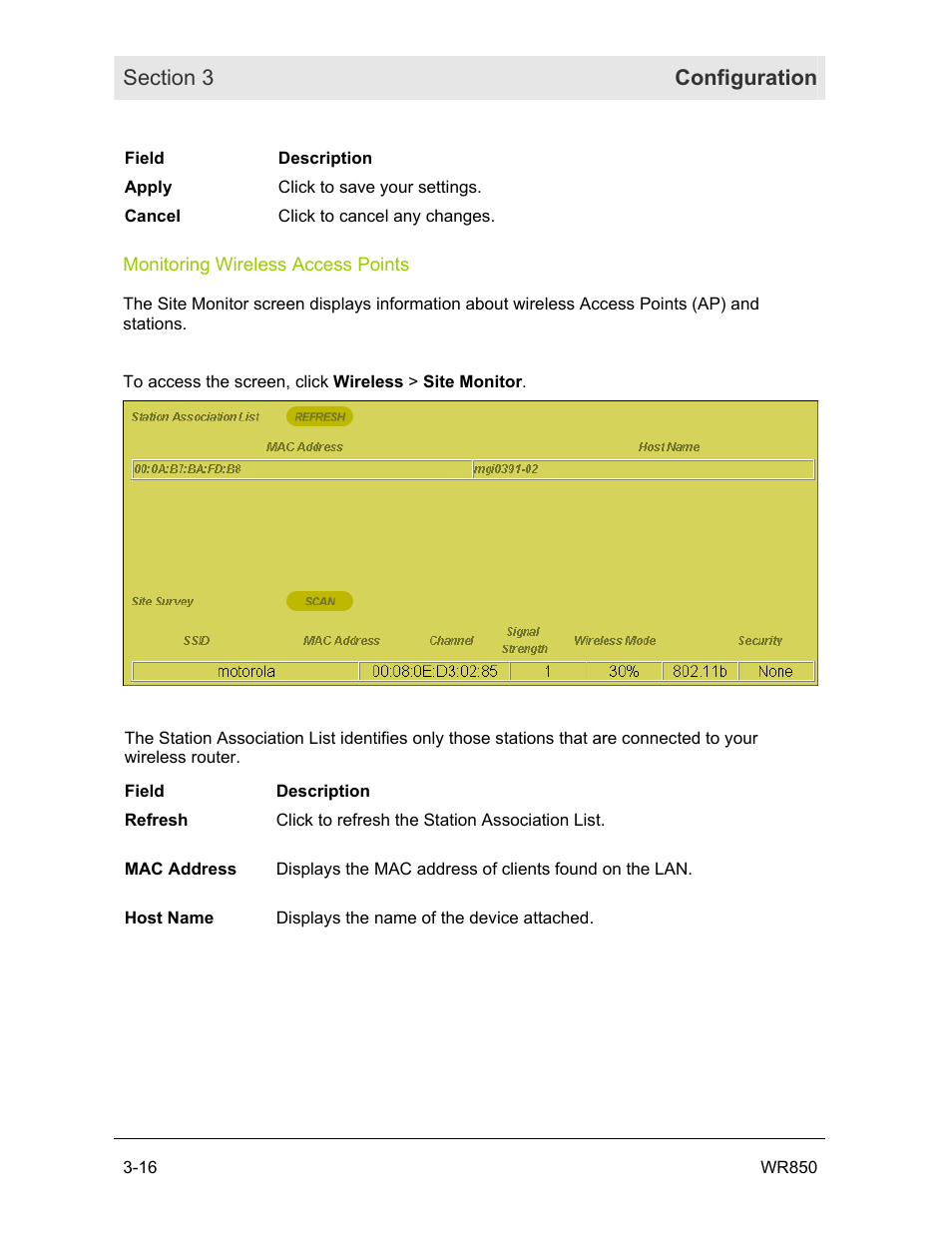Motorola WR850GP User Manual | Page 53 / 95