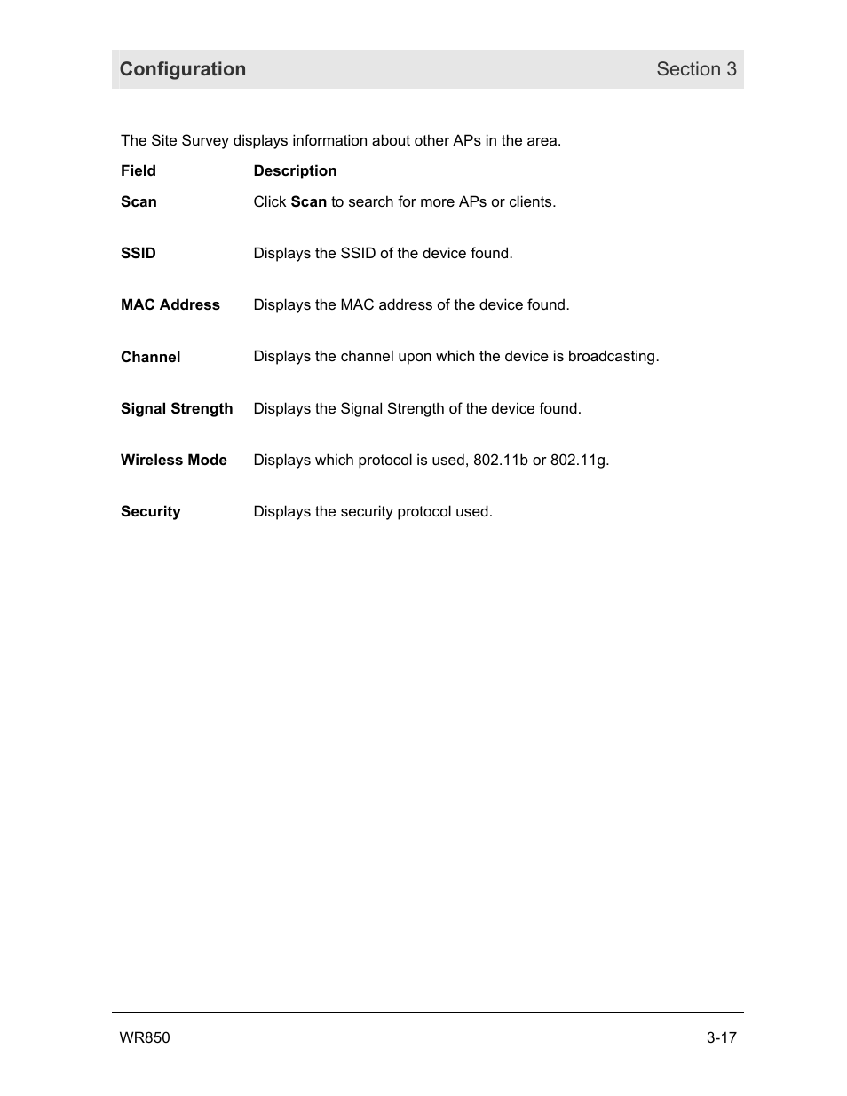 Motorola WR850GP User Manual | Page 54 / 95
