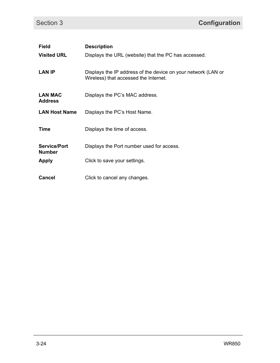 Motorola WR850GP User Manual | Page 61 / 95
