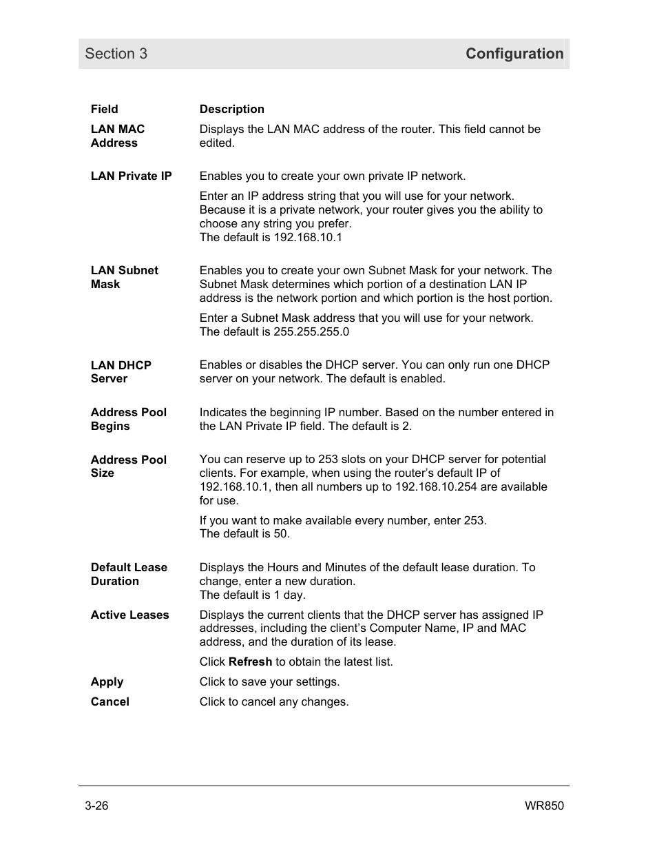 Motorola WR850GP User Manual | Page 63 / 95