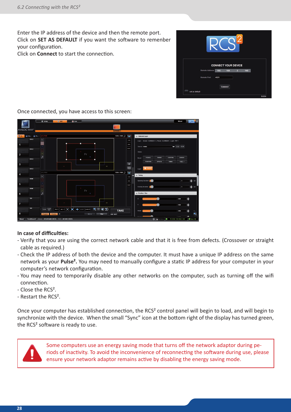 Analog Way PULSE2 (MIDRA) - Ref. PLS350 User Manual User Manual | Page 28 / 100