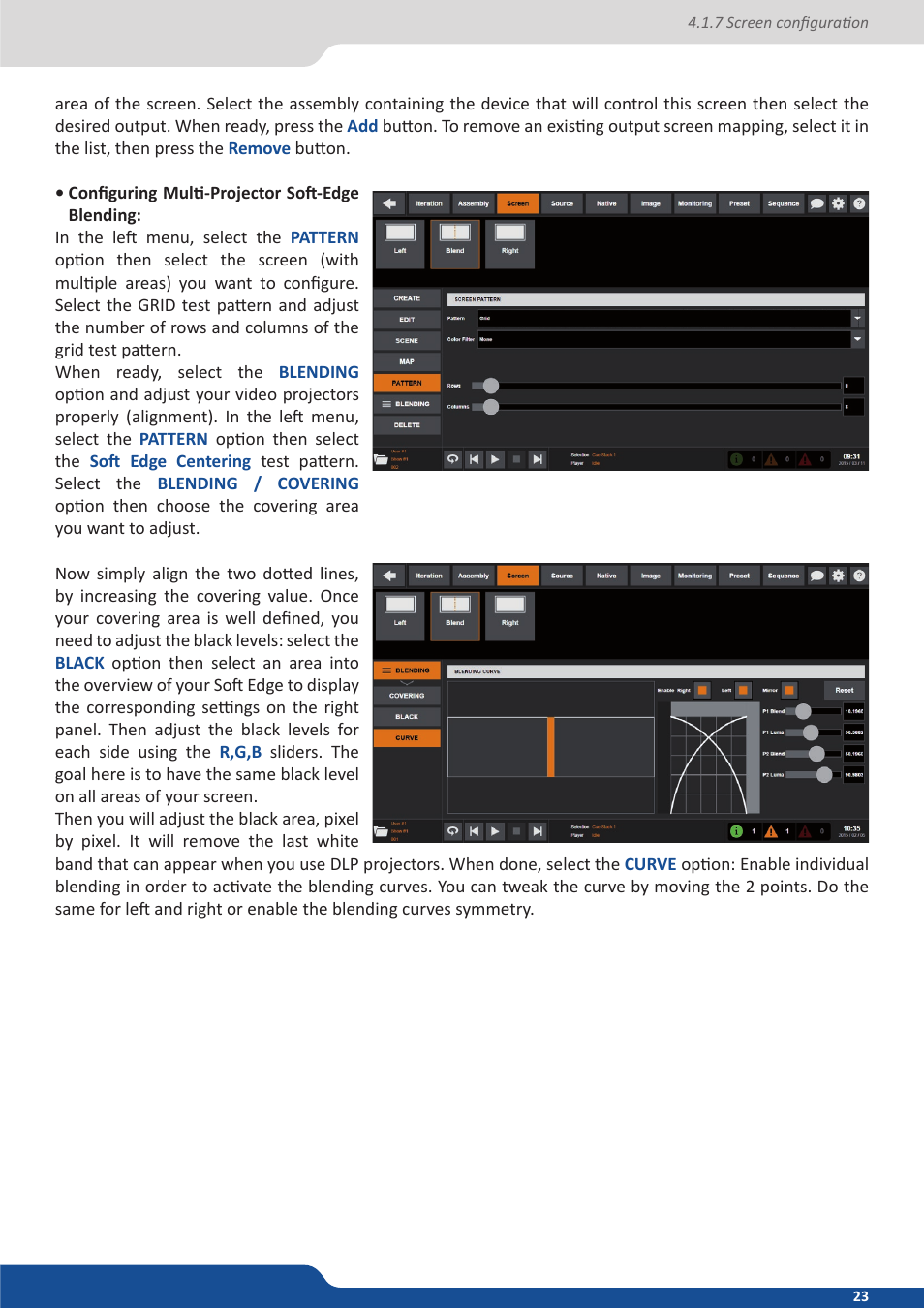 Analog Way VERTIGE - Ref. VRC300 User Manual User Manual | Page 23 / 44