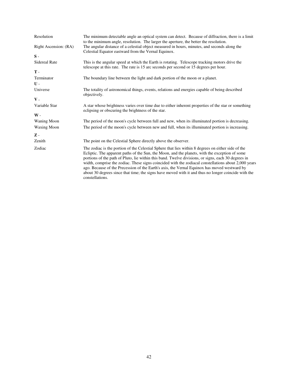 Celestron NexStar HC User Manual | Page 42 / 53