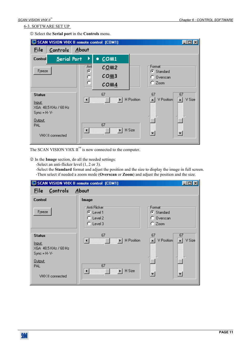 Analog Way Scan Vision VHX II - VHX480 User Manual | Page 11 / 15