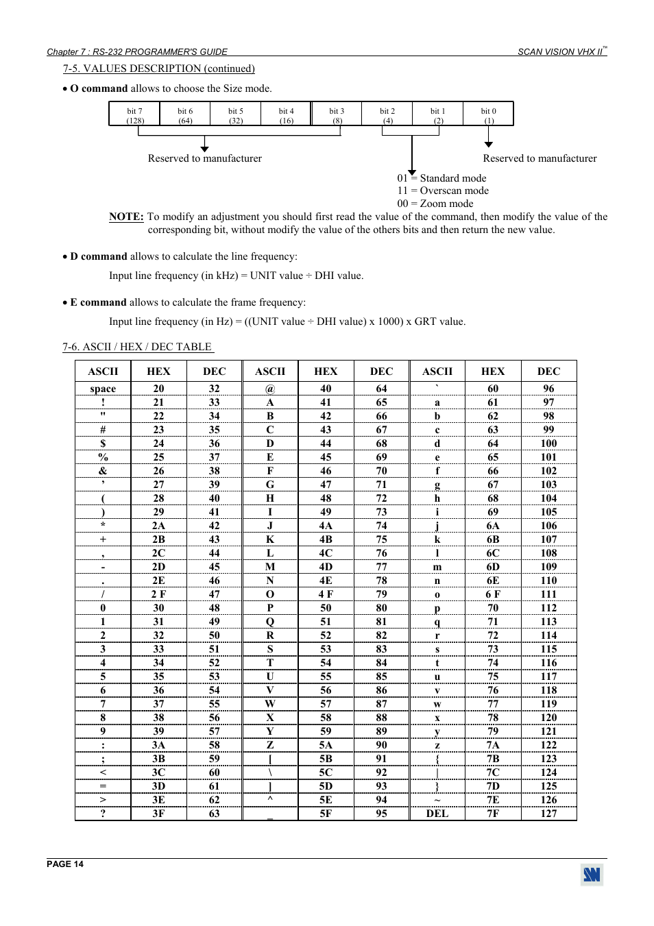 Analog Way Scan Vision VHX II - VHX480 User Manual | Page 14 / 15