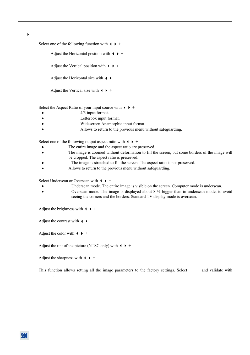 Analog Way V-Scale C - VSL300 User Manual | Page 25 / 38