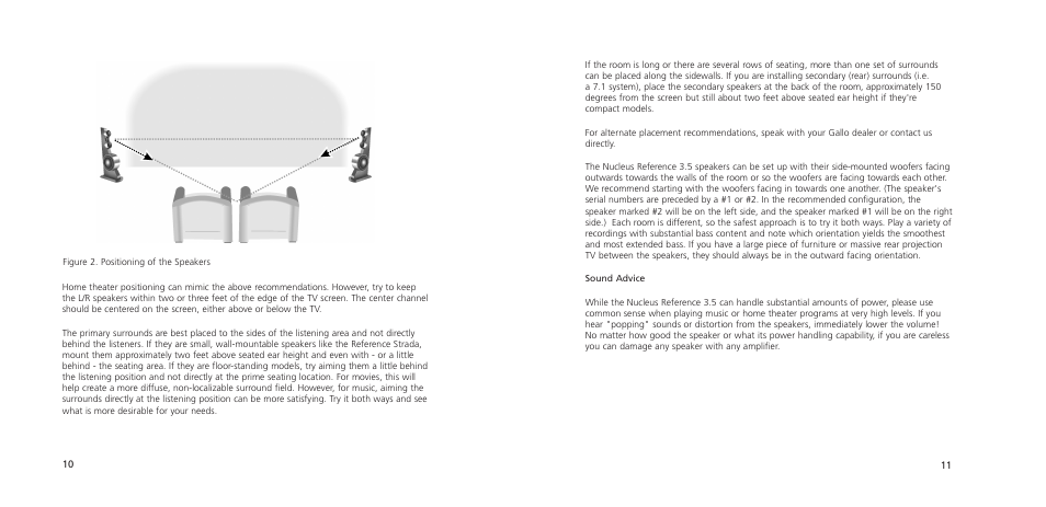 Anthony Gallo Reference 3.5 User Manual | Page 15 / 20