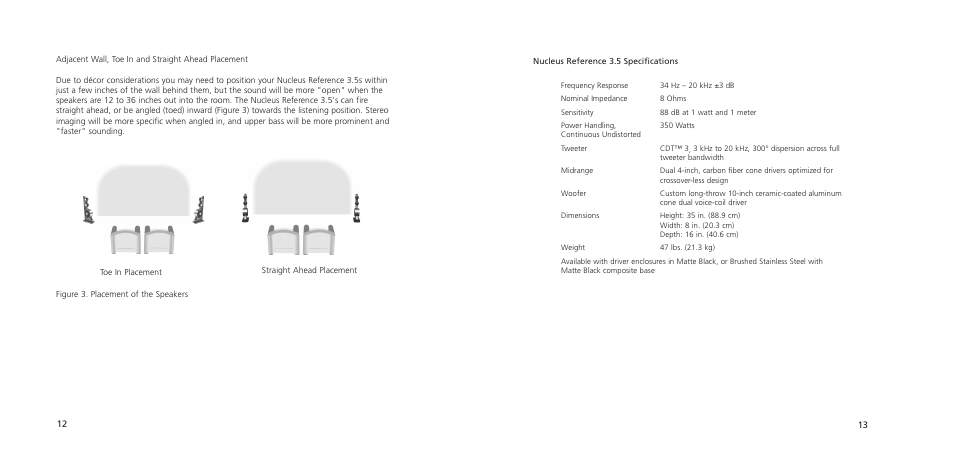 Anthony Gallo Reference 3.5 User Manual | Page 17 / 20